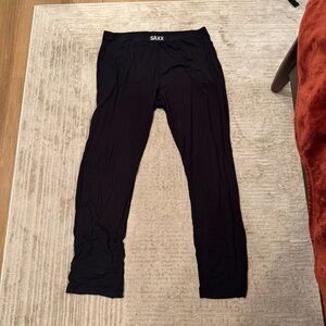 Saxx Mens Black Sleepwalker Pants